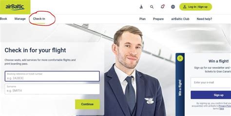 airbaltic check-in online mobile